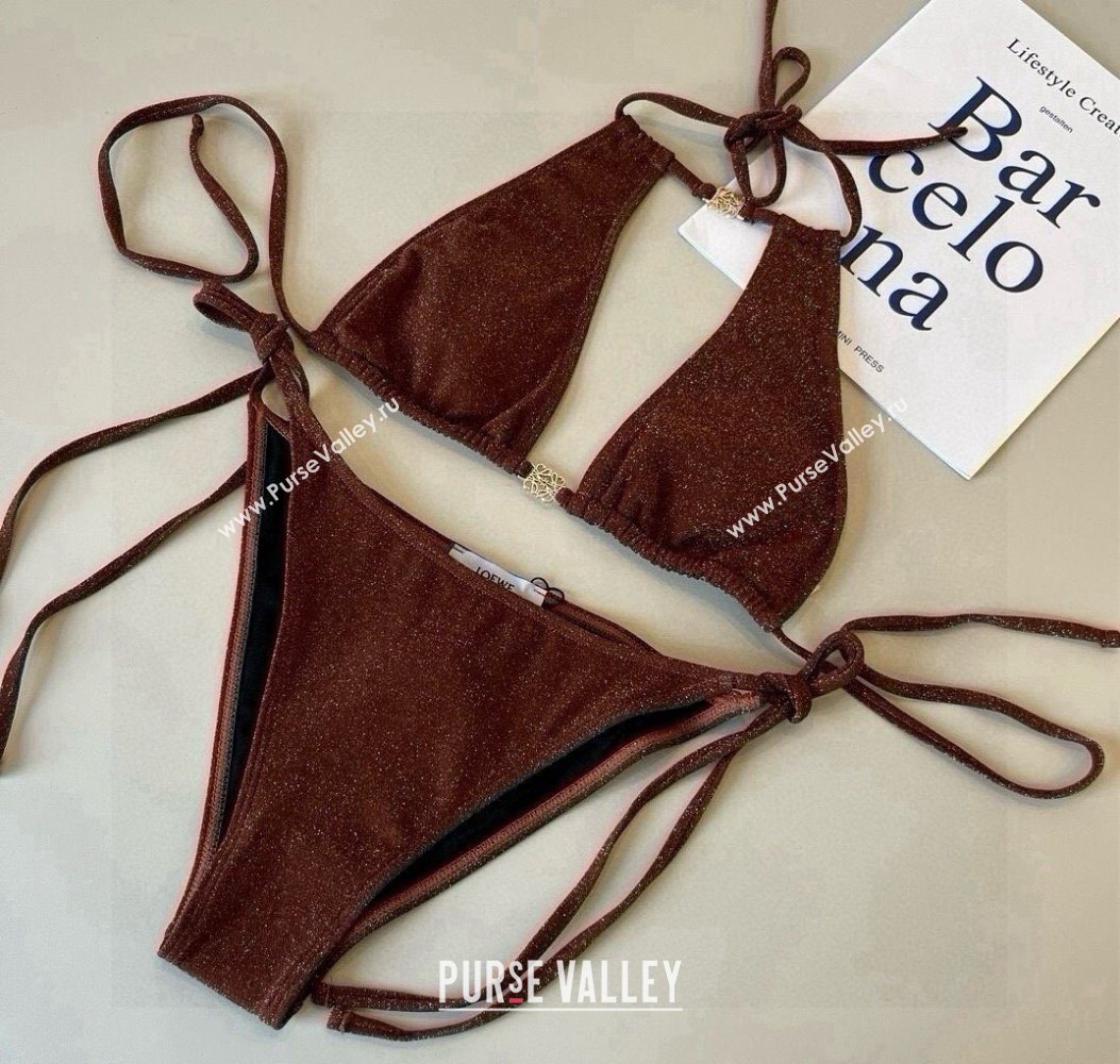 Loewe Bikini Shiny Brown 2025 0723 (WM-250723019)