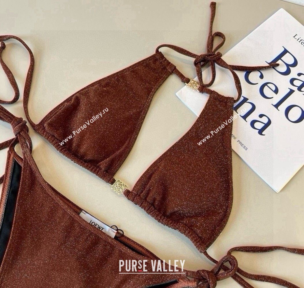 Loewe Bikini Shiny Brown 2025 0723 (WM-250723019)