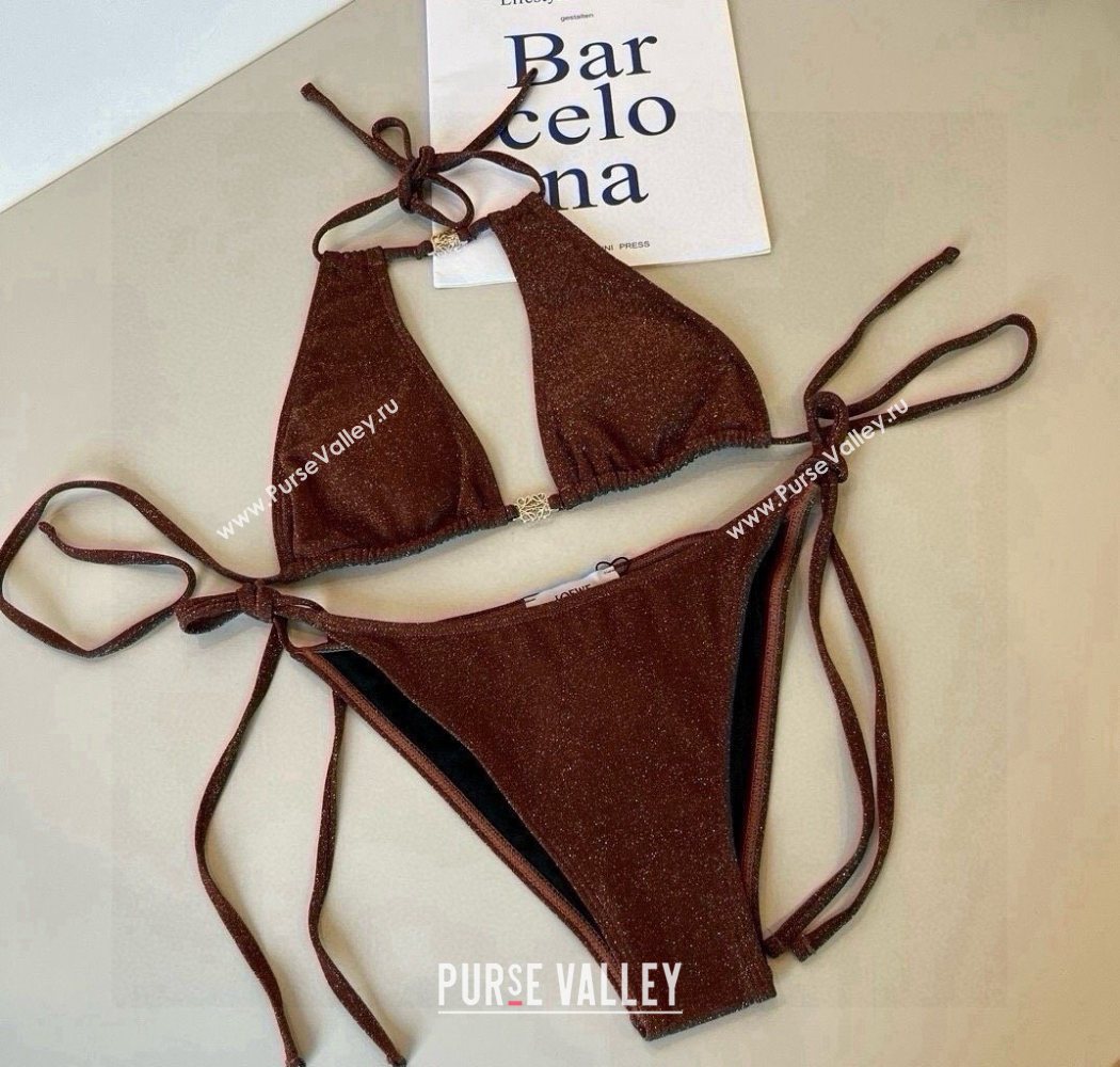 Loewe Bikini Shiny Brown 2025 0723 (WM-250723019)