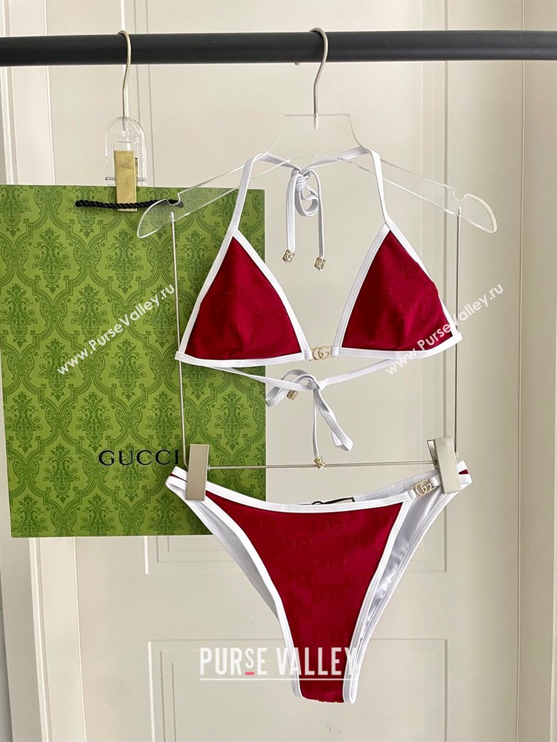 Gucci GG Bikini Red 2025 0723 (SHI-250723046)