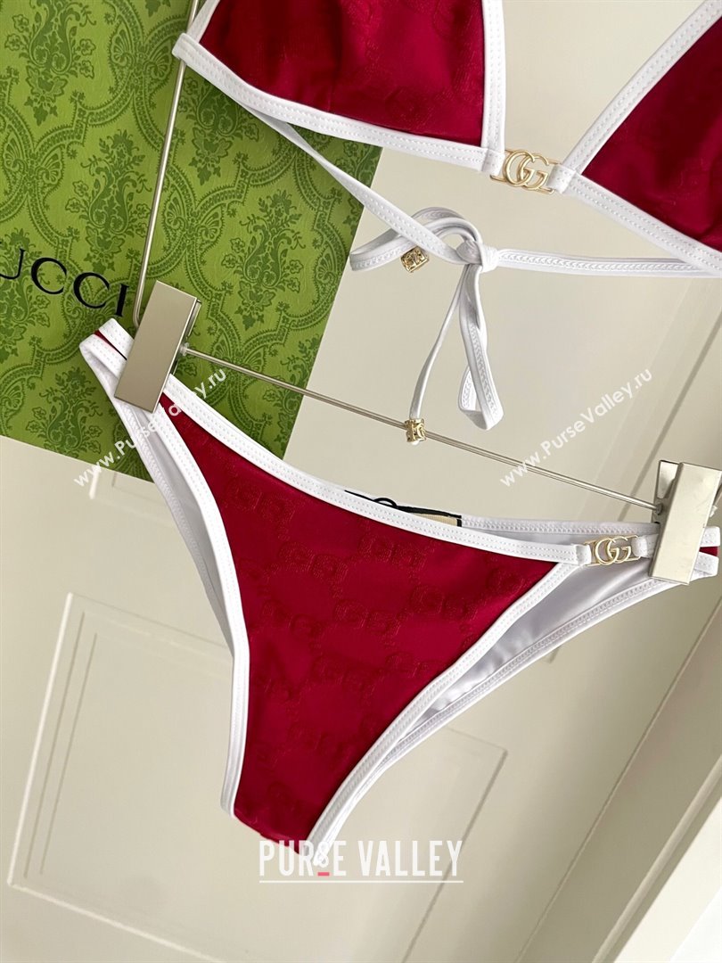 Gucci GG Bikini Red 2025 0723 (SHI-250723046)