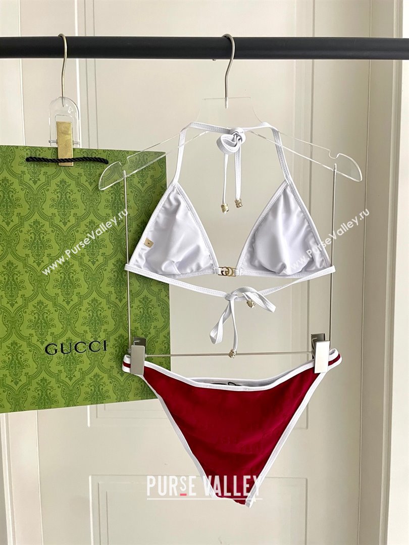 Gucci GG Bikini Red 2025 0723 (SHI-250723046)