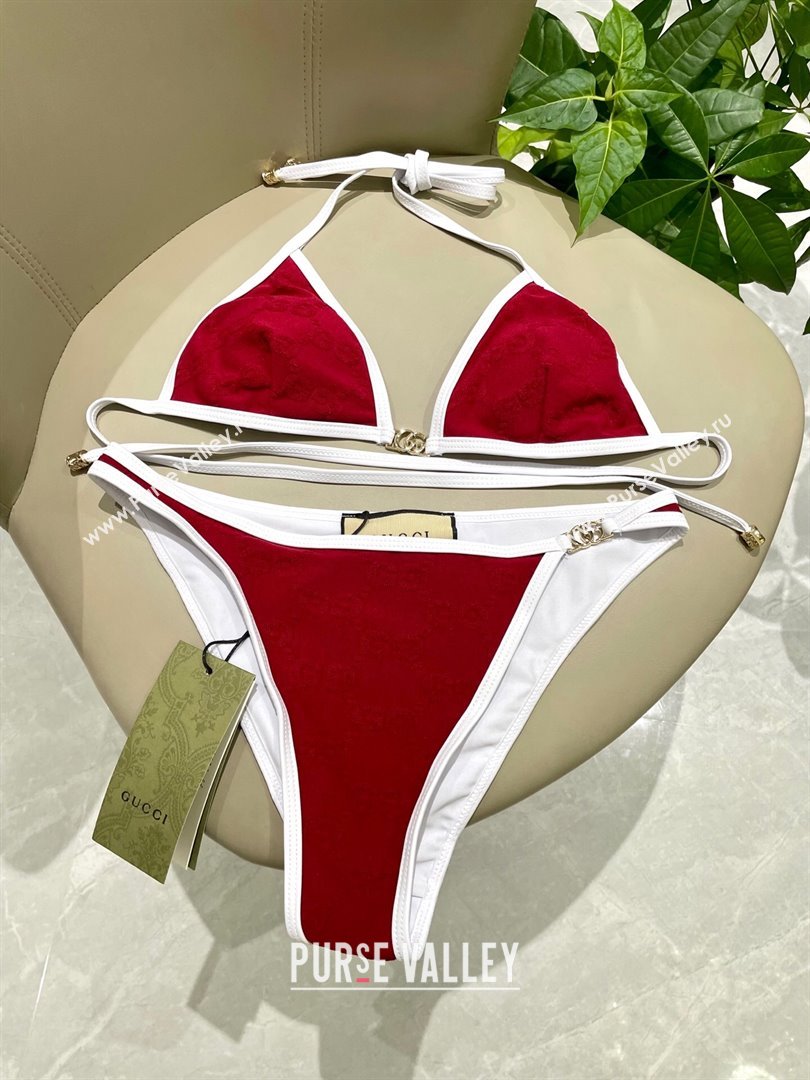 Gucci GG Bikini Red 2025 0723 (SHI-250723046)