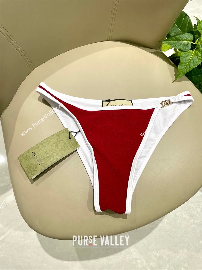 Gucci GG Bikini Red 2025 0723 (SHI-250723046)