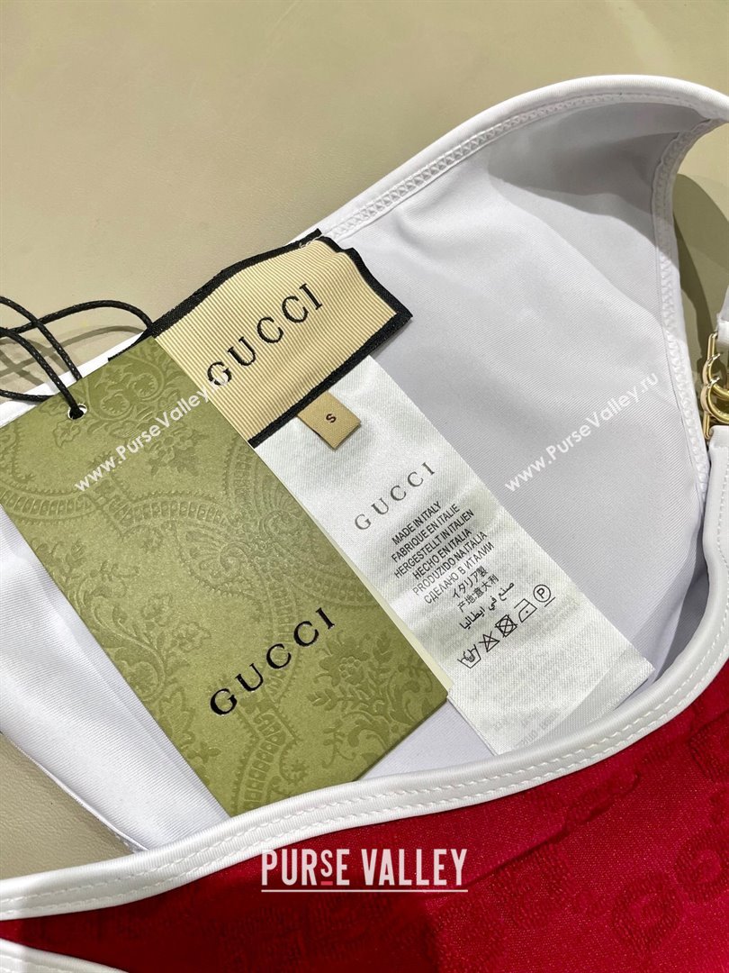 Gucci GG Bikini Red 2025 0723 (SHI-250723046)