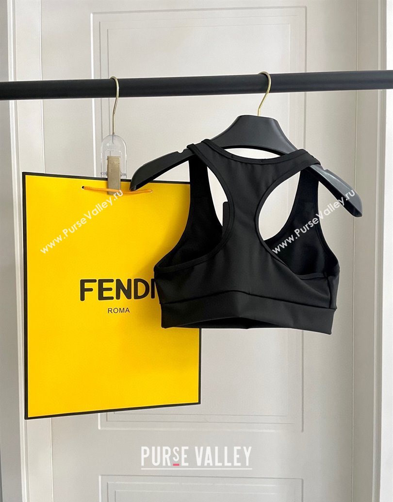 Fendi FF Yoga Activewear Set Brown/Black 2025 1112 (XMN-251112085)