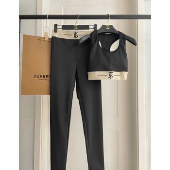 Burgundy Yoga Activewear Set Black 2025 1112 (XMN-251112086)