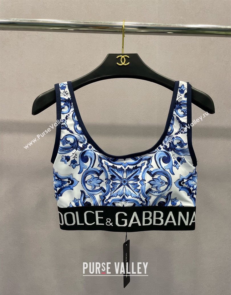 Dolce Gabbana Yoga Activewear Set Blue 2025 1112 (XMN-251112087)