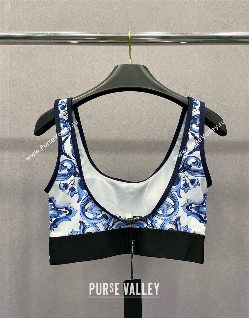 Dolce Gabbana Yoga Activewear Set Blue 2025 1112 (XMN-251112087)