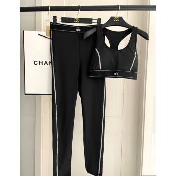 Alo Yoga Activewear Set Black 2025 1112 (XMN-251112090)