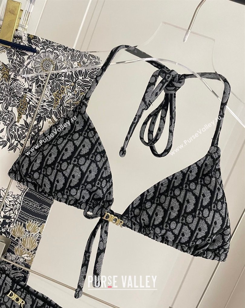 Dior Two-Pieces Swimwear Grey/Black 2026 DR031901 (SHI-260319031)