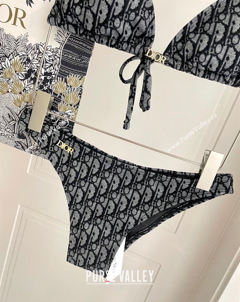 Dior Two-Pieces Swimwear Grey/Black 2026 DR031901 (SHI-260319031)