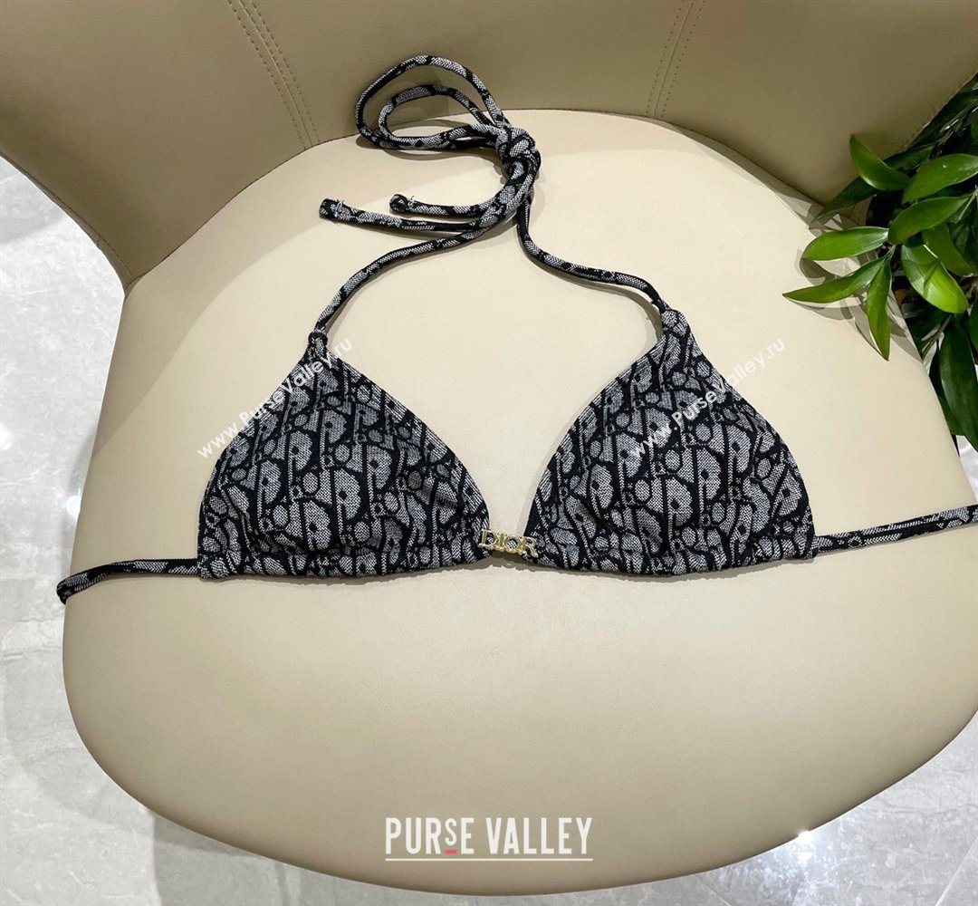 Dior Two-Pieces Swimwear Grey/Black 2026 DR031901 (SHI-260319031)