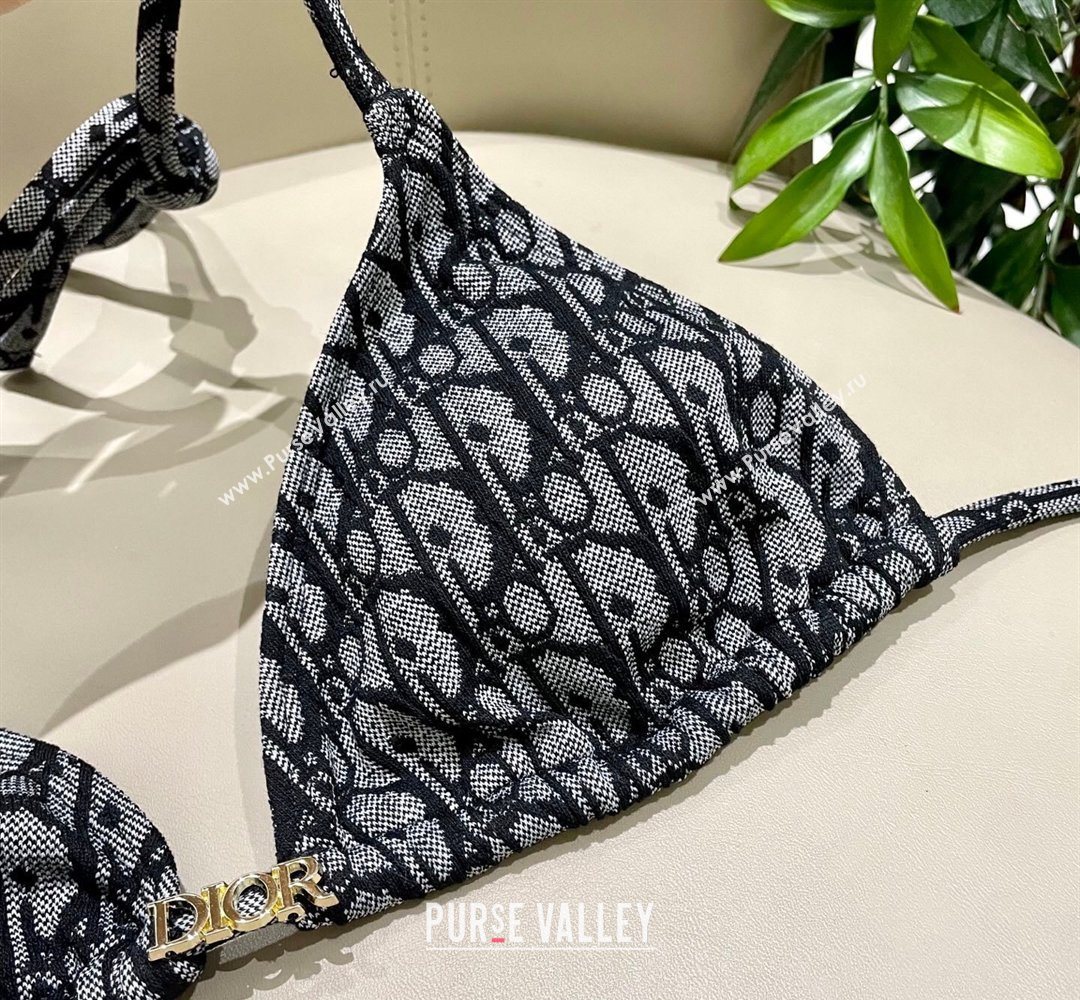 Dior Two-Pieces Swimwear Grey/Black 2026 DR031901 (SHI-260319031)
