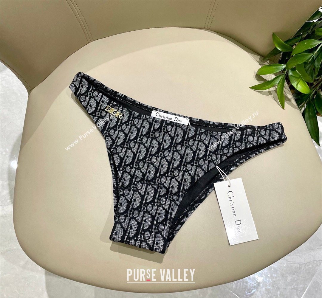 Dior Two-Pieces Swimwear Grey/Black 2026 DR031901 (SHI-260319031)