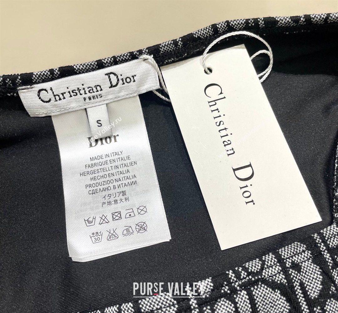 Dior Two-Pieces Swimwear Grey/Black 2026 DR031901 (SHI-260319031)