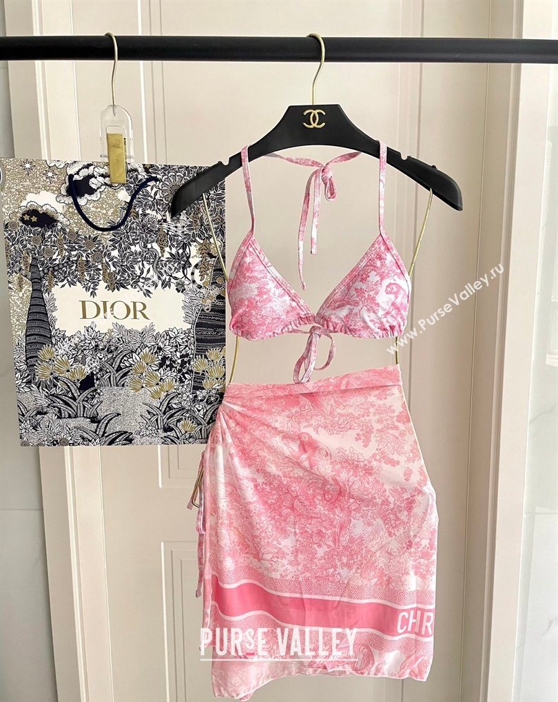 Dior Two-Pieces Swimwear Pink 2026 DR031902 (SHI-260319032)