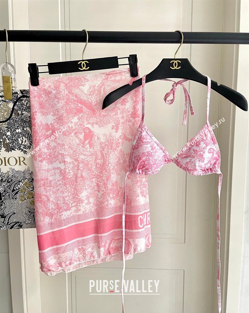 Dior Two-Pieces Swimwear Pink 2026 DR031902 (SHI-260319032)