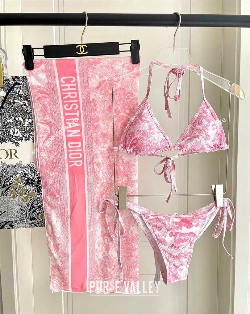 Dior Two-Pieces Swimwear Pink 2026 DR031902 (SHI-260319032)