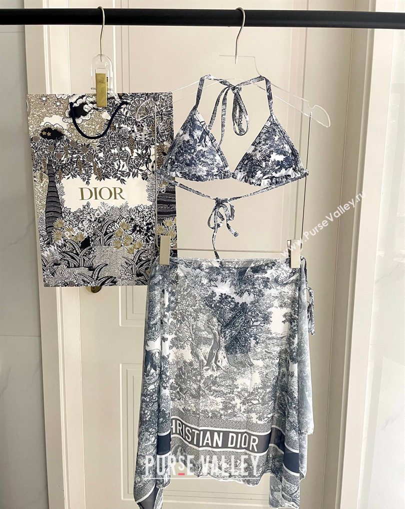 Dior Two-Pieces Swimwear Blue 2026 DR031902 (SHI-260319033)