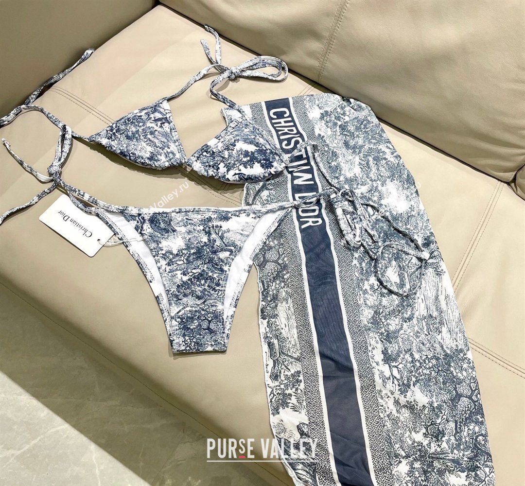 Dior Two-Pieces Swimwear Blue 2026 DR031902 (SHI-260319033)