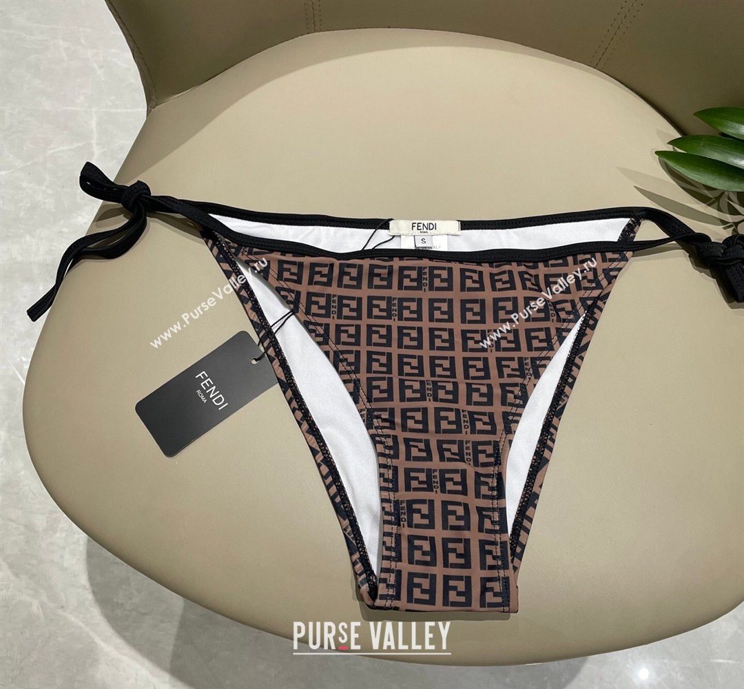 Fendi Two-Pieces Swimwear with FF Brown 2026 FE031905 (WM-260319059)