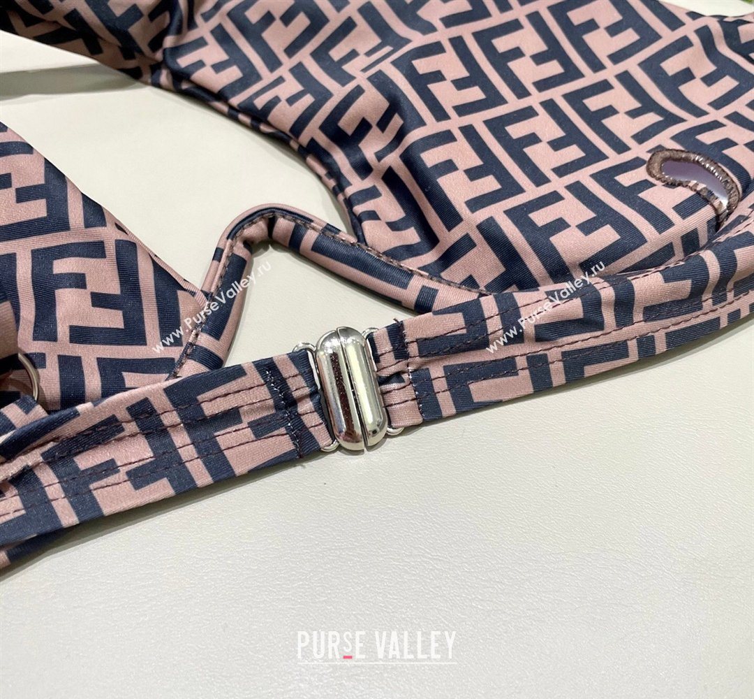 Fendi Two-Pieces Swimwear with FF Brown 2026 FE031906 (WM-260319060)