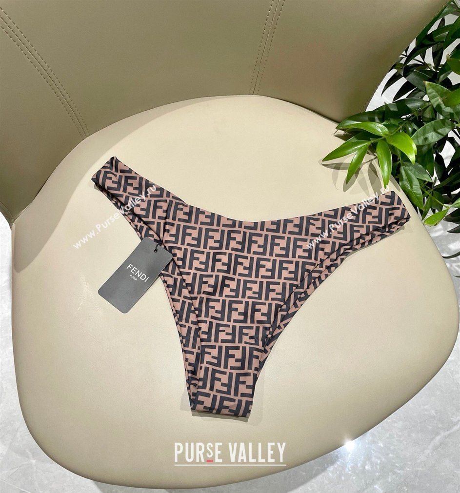 Fendi Two-Pieces Swimwear with FF Brown 2026 FE031906 (WM-260319060)