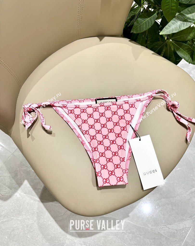 Gucci Two-Pieces GG Swimwear Pink/Red 2026 0319 (SHI-260319068)