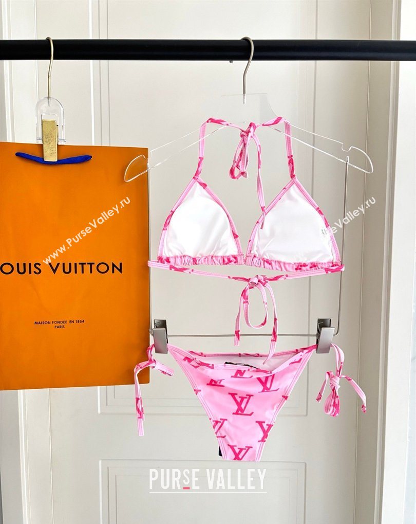 Louis Vuitton Two-Pieces Swimwear Pink 2026 LV031903 (WM-260319044)