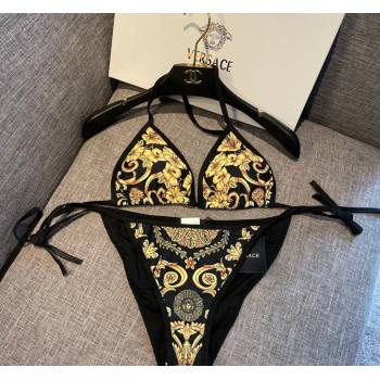 Versace Two-Pieces Swimwear Black/Gold Yellow 2026 0319 (SHI-260319092)
