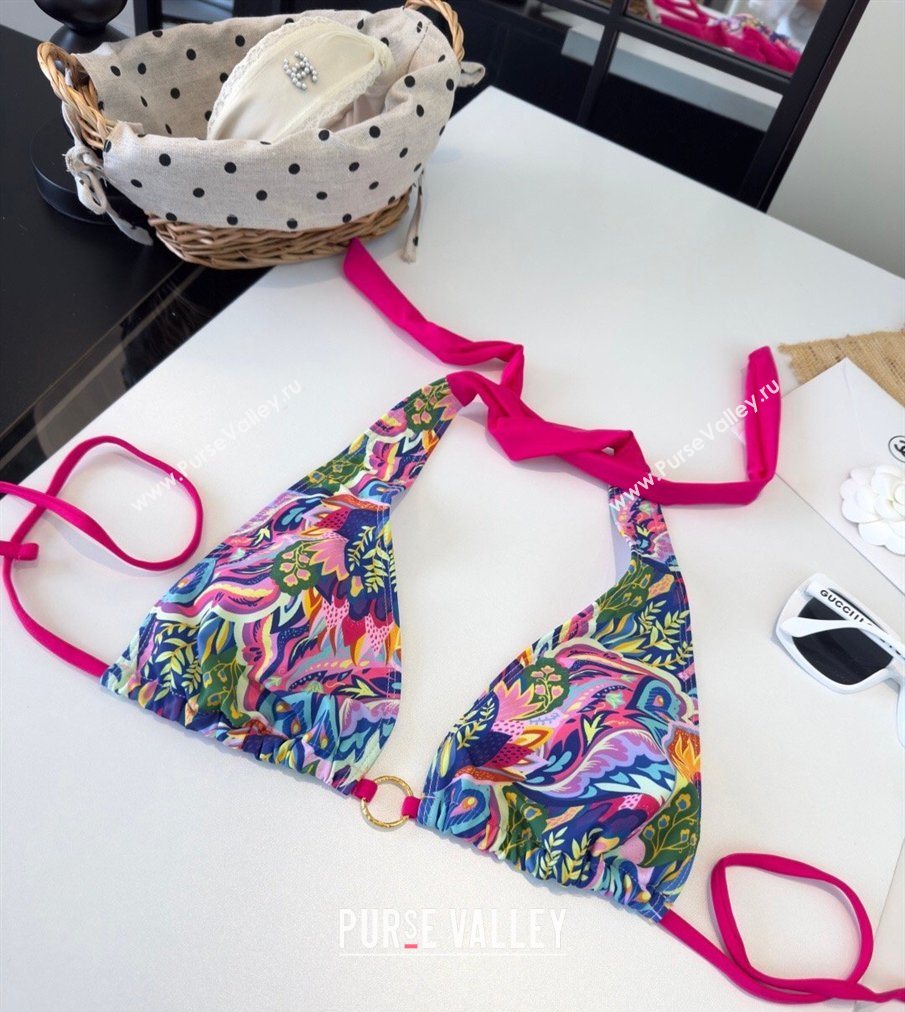 Versace Two-Pieces Swimwear with Print Shiny Pink 2026 0319 (SHI-260319093)