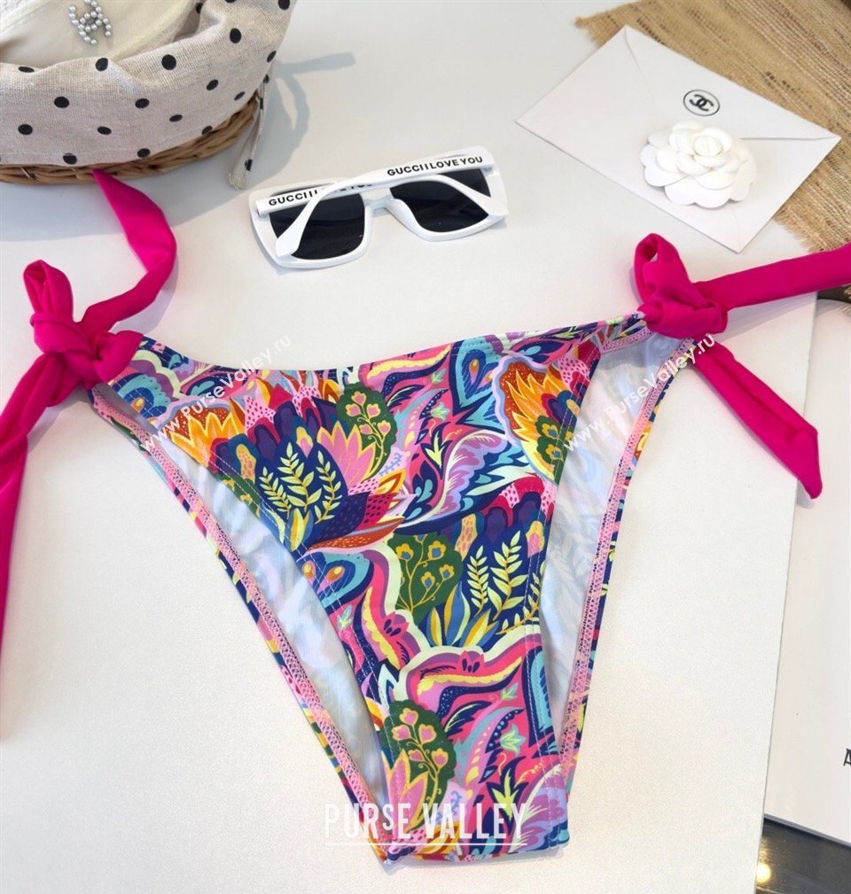 Versace Two-Pieces Swimwear with Print Shiny Pink 2026 0319 (SHI-260319093)
