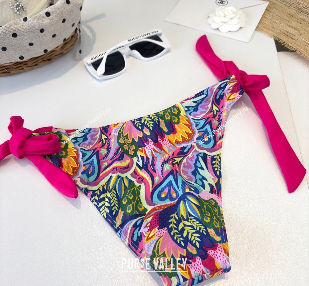 Versace Two-Pieces Swimwear with Print Shiny Pink 2026 0319 (SHI-260319093)