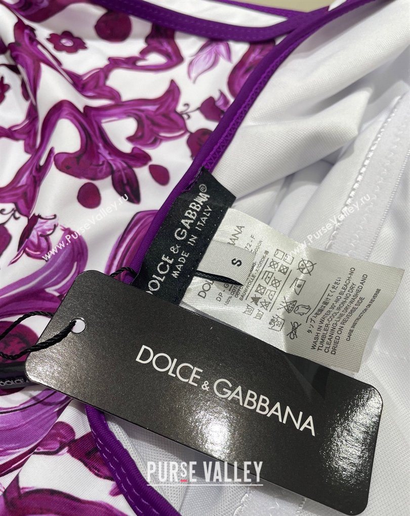 Dolce Gabbana Two-Pieces Swimwear Purple 2026 DG031903 (SHI-260319039)