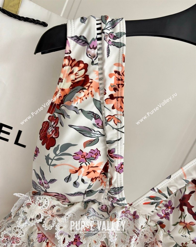 Chanel One-Piece Swimwear with Flora Print 2026 0319 (SHI-260319030)