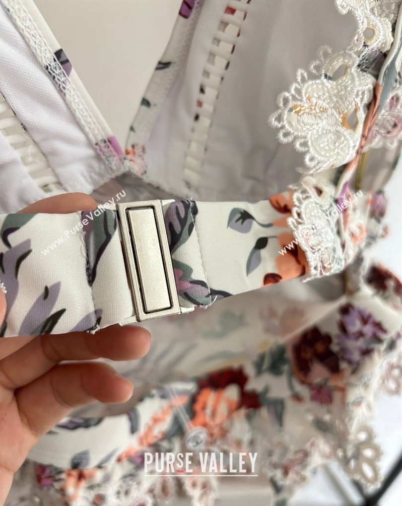 Chanel One-Piece Swimwear with Flora Print 2026 0319 (SHI-260319030)