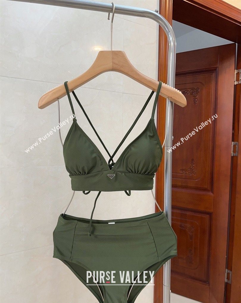 Prada One-Piece Swimwear Green 2026 0319 (SHI-260319087)