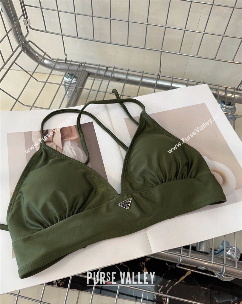 Prada One-Piece Swimwear Green 2026 0319 (SHI-260319087)