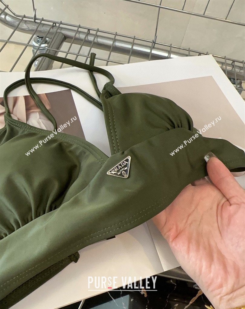 Prada One-Piece Swimwear Green 2026 0319 (SHI-260319087)