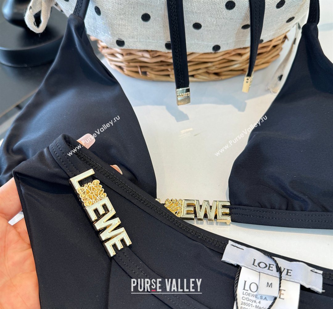 Loewe Two-Pieces Swimwear Black 2026 LW031801 (WM-260318077)