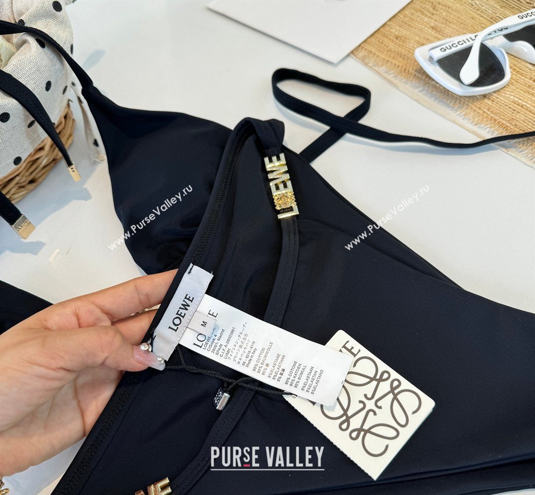 Loewe Two-Pieces Swimwear Black 2026 LW031801 (WM-260318077)