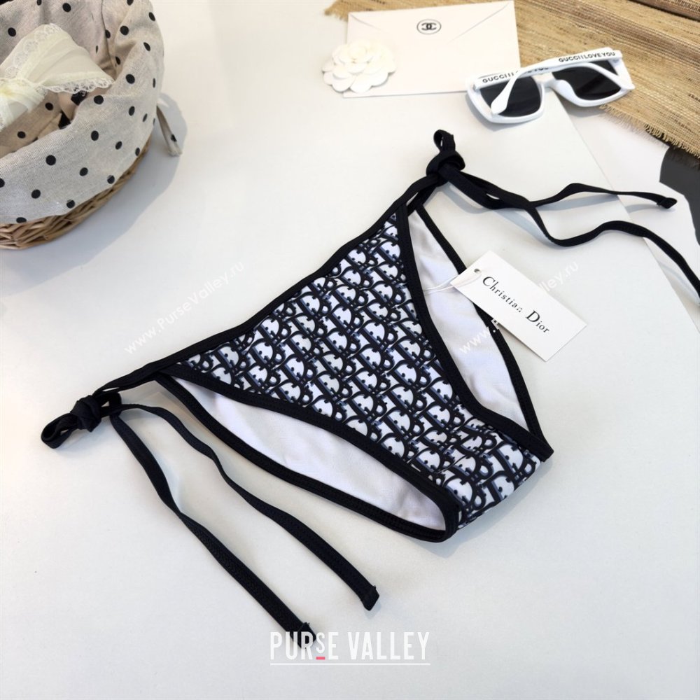 Dior Oblique Two-Pieces Swimwear Blue/Black 2026 DR031802 (WM-260318084)