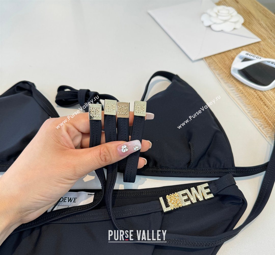 Loewe Two-Pieces Swimwear Black 2026 LW031801 (WM-260318077)