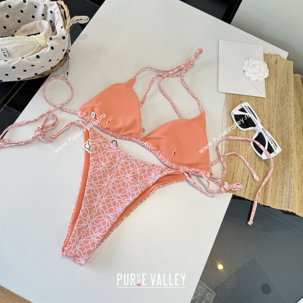 Loewe Two-Pieces Swimwear Pink 2026 LW031802 (WM-260318080)