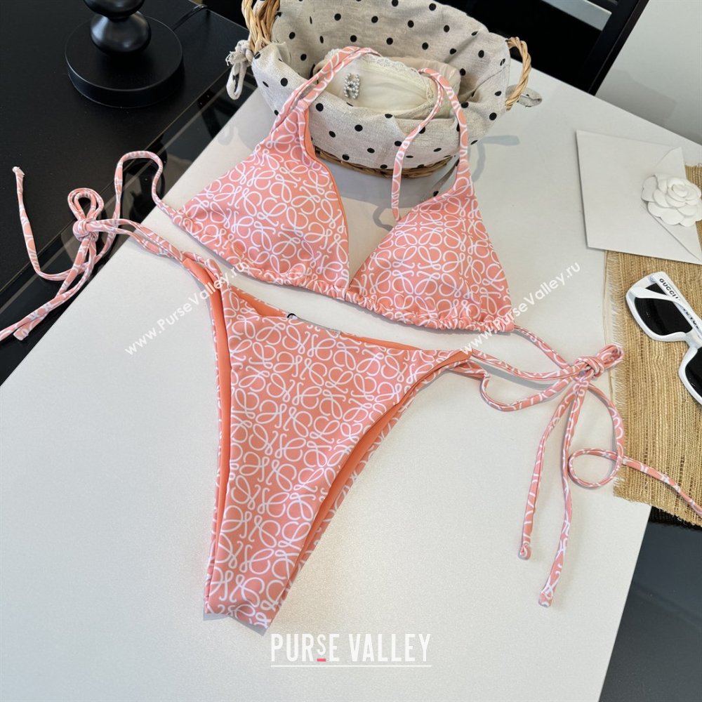 Loewe Two-Pieces Swimwear Pink 2026 LW031802 (WM-260318080)