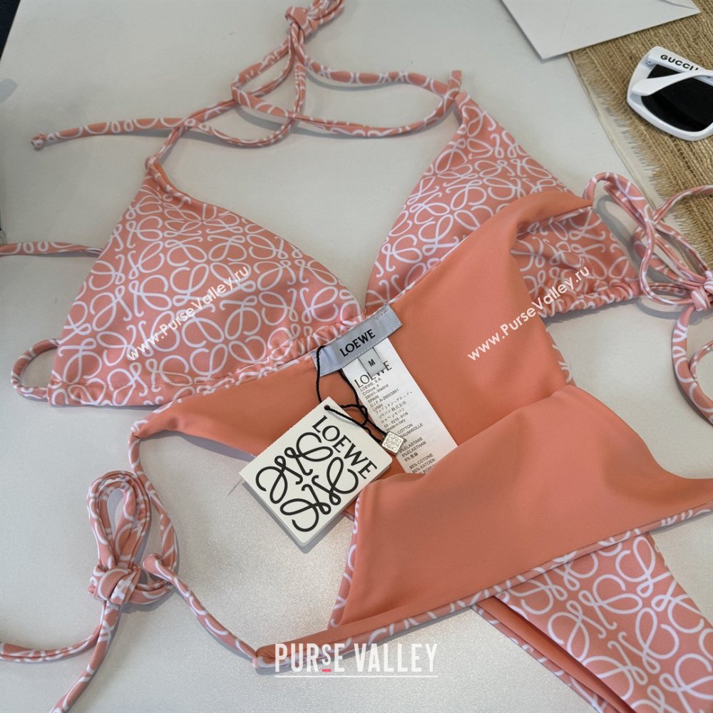Loewe Two-Pieces Swimwear Pink 2026 LW031802 (WM-260318080)