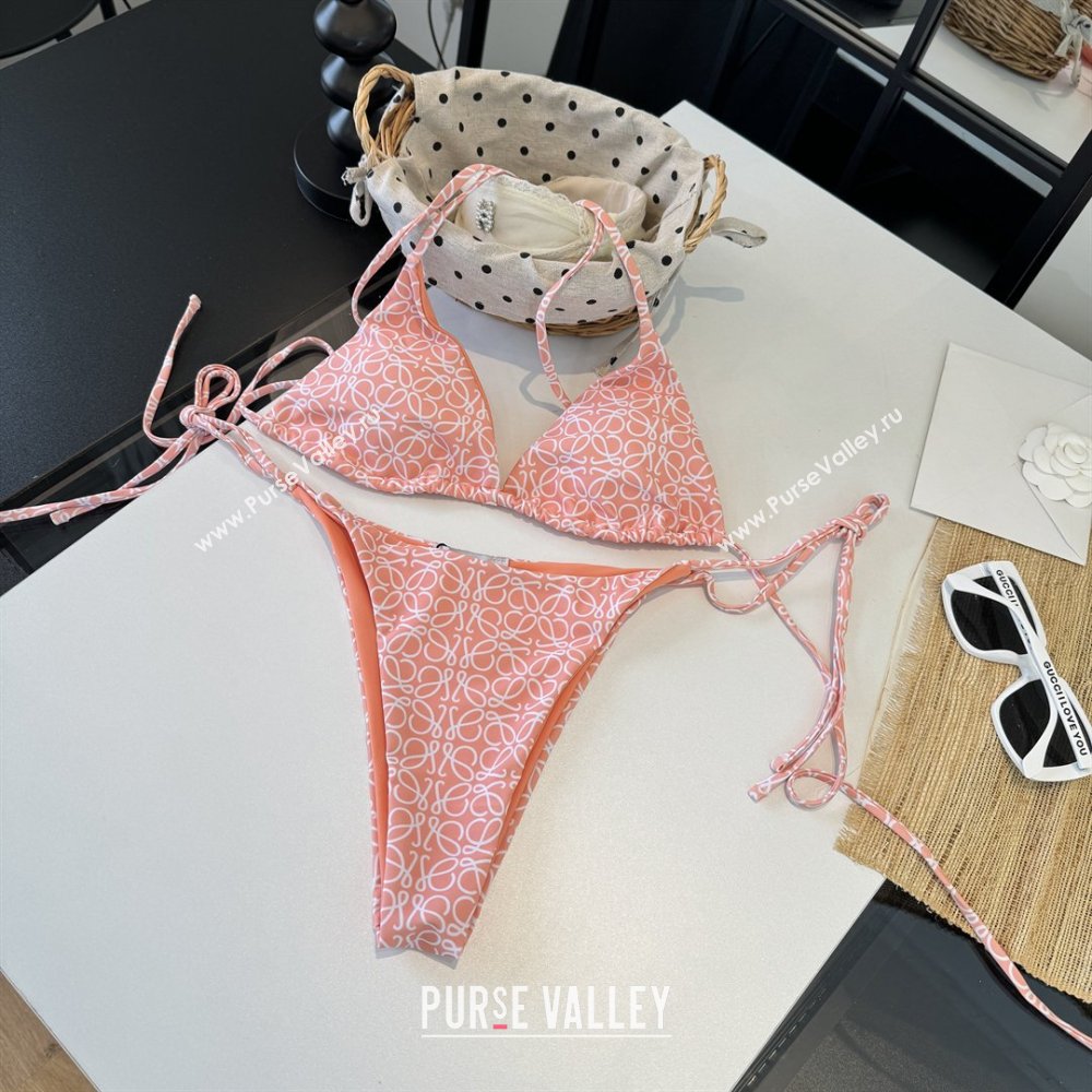 Loewe Two-Pieces Swimwear Pink 2026 LW031802 (WM-260318080)