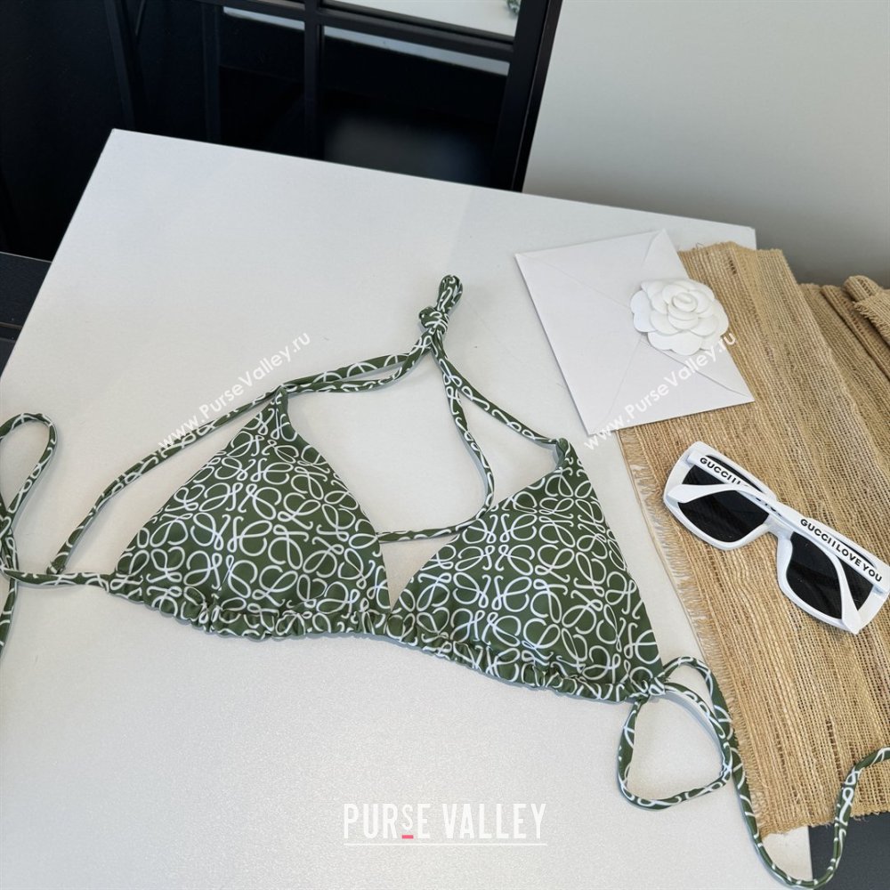 Loewe Two-Pieces Swimwear Green 2026 LW031802 (WM-260318081)