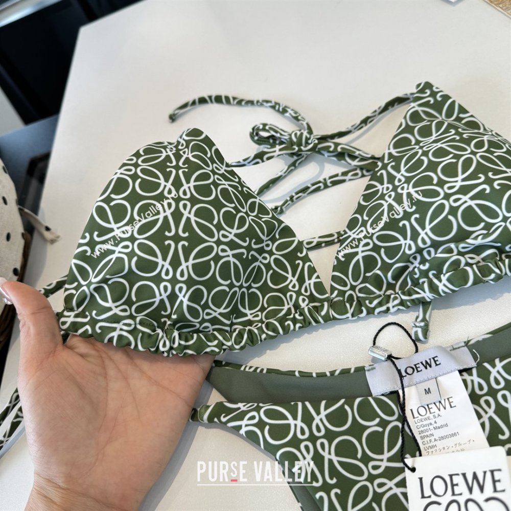 Loewe Two-Pieces Swimwear Green 2026 LW031802 (WM-260318081)